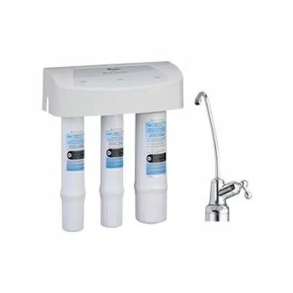 Whirlpool WHEMB40 Under Sink Water Purifier Filtration System with Twist and Lock Technology