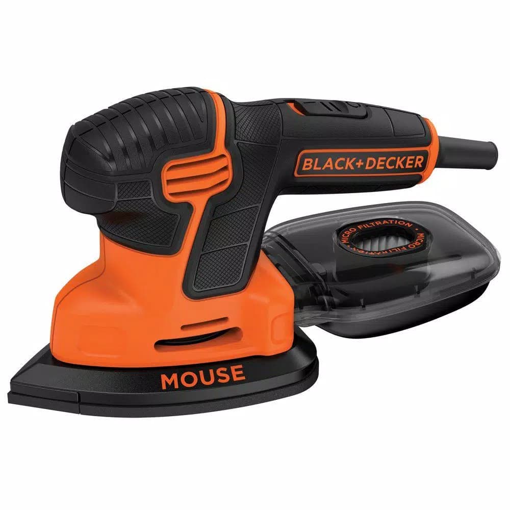 BLACK+DECKER BDEMS600 1.2 Amp Corded Detail Mouse Sander