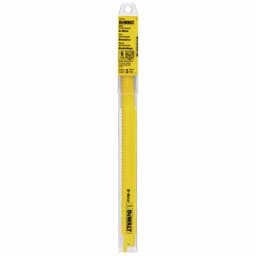 DEWALT 12 in. 6 TPI Bi-Metal Taper Back Reciprocating Saw Blade, 5-Pack thumbnail 3