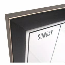DesignOvation Wyeth Magnetic Dry Erase Weekly Calendar Memo Board with Frame thumbnail 5