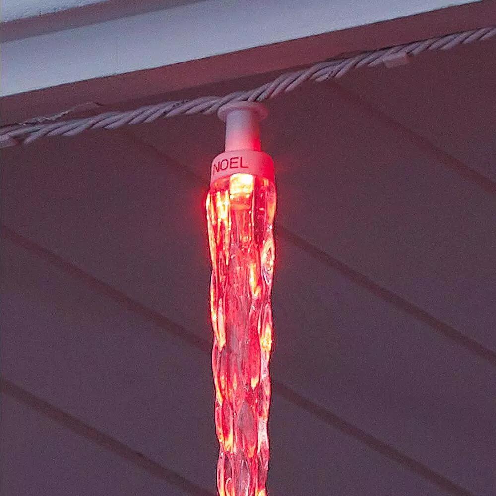LightShow ColorMotion 24-Light Multi-Color Deluxe LED Icicle Christmas String Lights