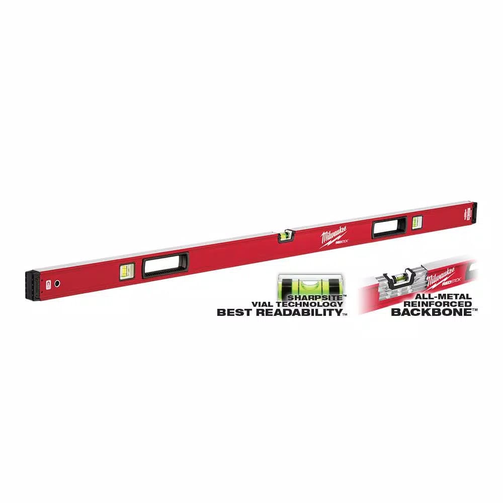 Milwaukee REDSTICK 59 in. Magnetic Box Level