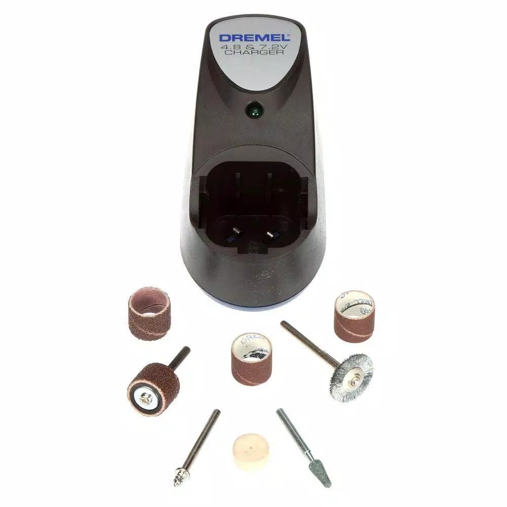 Dremel 7300 Series 4.8V Cordless Rotary Tool Kit with Charger and 8 Accessories