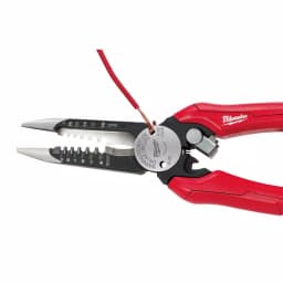 Milwaukee 7.75 in. 6-in-1 Combination Electrician's Wire Stripper Pliers thumbnail 7