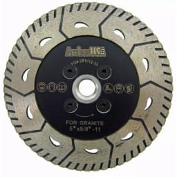 Archer USA 5 in. 2-in-1 Turbo Diamond Blade for Cutting and Grinding thumbnail 1