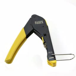 Klein Tools Coaxial Cable Installation Kit with Compression Crimper, Stripper, and Multi-Cable Cutter thumbnail 10