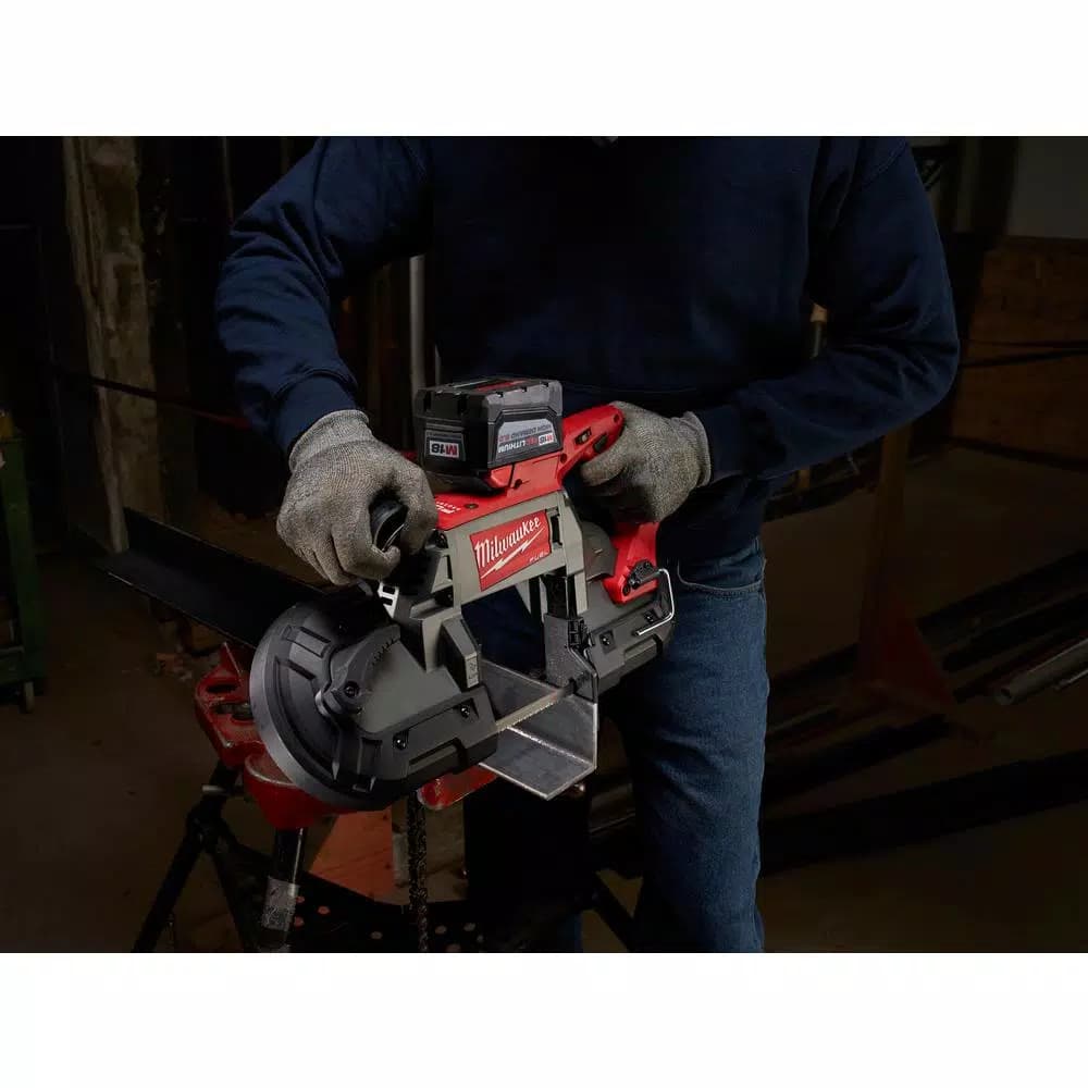 Milwaukee 44-7/8 in. Bi-Metal Deep Cut Portable Band Saw Blades, 10/14 TPI (2-Pack)