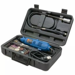 WEN Rotary Tool Kit with Flex Shaft, 8000-30000 RPM Variable Speed, 80 Accessories thumbnail 2