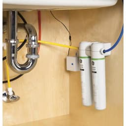 GE Under Sink Dual Flow Water Filtration System, NSF Certified, Reduces Lead & Chlorine thumbnail 2