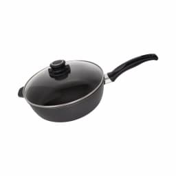 Swiss Diamond Swiss TITAN 11 in. Titanium Nonstick Saute Pan with Glass Lid, 4.3 Qt, Gray thumbnail 1