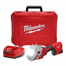 Milwaukee M12 12V Lithium-Ion Cordless PVC Shear Kit with 1.5 Ah Battery, Charger and Hard Case thumbnail 1