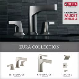 Delta Zura 24 in. Stainless Steel Single Towel Bar thumbnail 3