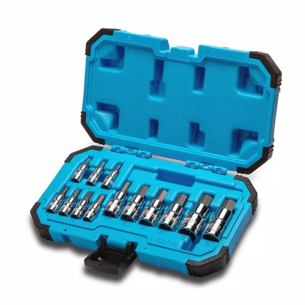 Capri Tools Advanced Series Metric Hex Bit Socket Set, 13-Piece