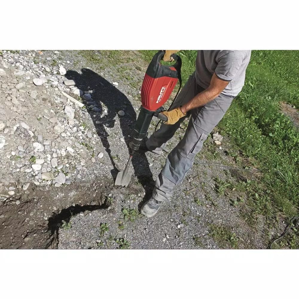 Hilti TE-S 19 in. Clay Spade Chisel, SDS Max Shank, Steel