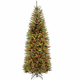 National Tree Company 7.5 ft. PowerConnect Kingswood Fir Slim Artificial Christmas Tree with Dual Color LED Lights thumbnail 2