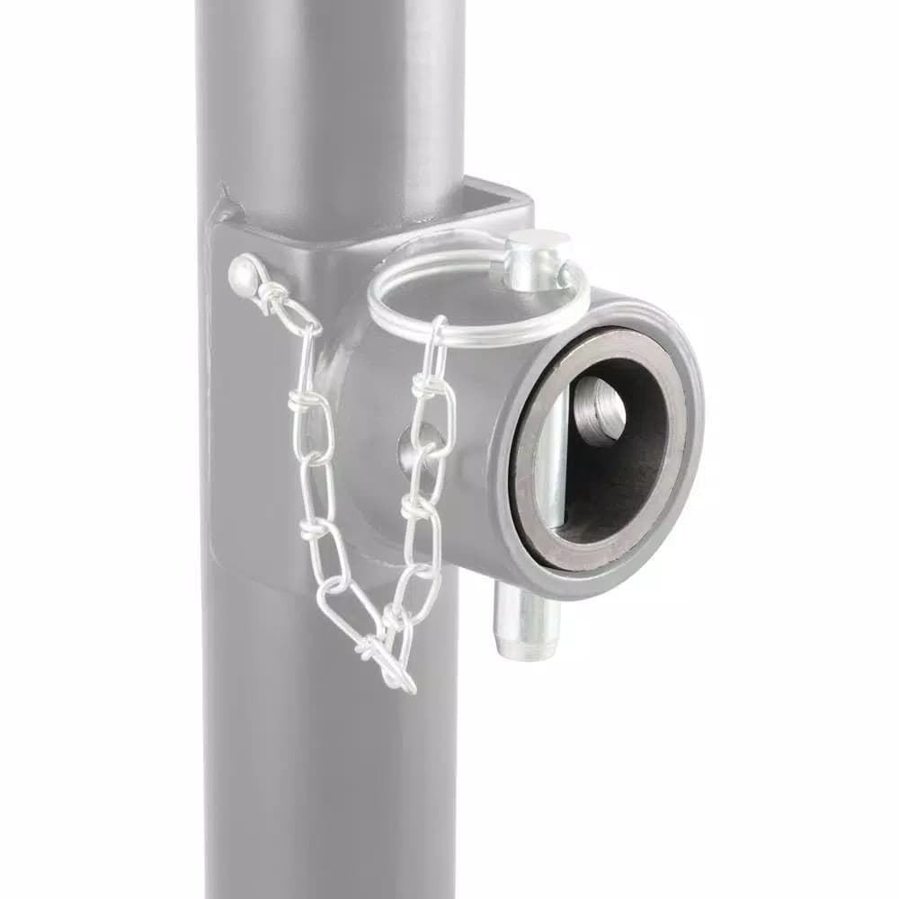 CURT Replacement Swivel Jack Male Pipe Mount Bracket (9/16" Pin Hole)