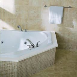 KOHLER Forte Sculpted 24 in. Single Towel Bar, Vibrant Brushed Nickel thumbnail 3