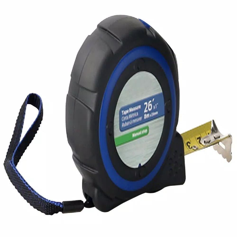 Ford 26 ft. x 1 in. Measuring Tape with Nylon Coated Aluminum Blade