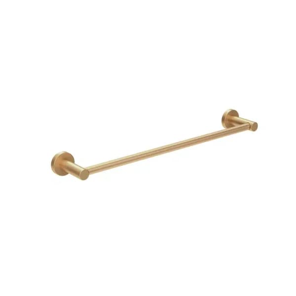 Symmons Dia 18 in. Wall-Mounted Single Towel Bar in Brushed Bronze