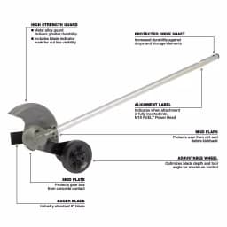 Milwaukee M18 FUEL 18V Brushless Cordless String Trimmer Kit with QUIK-LOK Edger Attachment thumbnail 4