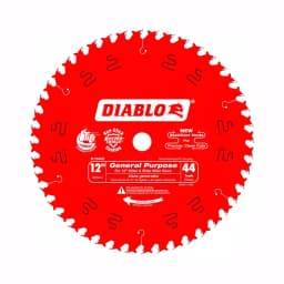 Diablo 12 in. x 44-Teeth General Purpose Carbide Circular Saw Blade thumbnail 1