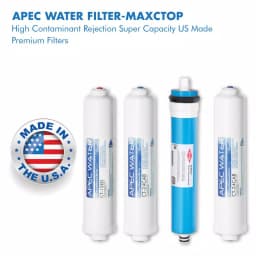 APEC Water Systems Replacement Filter Set for RO-CTOP Countertop Reverse Osmosis Systems, 4-Pack thumbnail 2