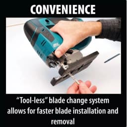Makita 18V LXT Brushless Cordless Jig Saw, Tool-Only (XVJ02Z) thumbnail 3