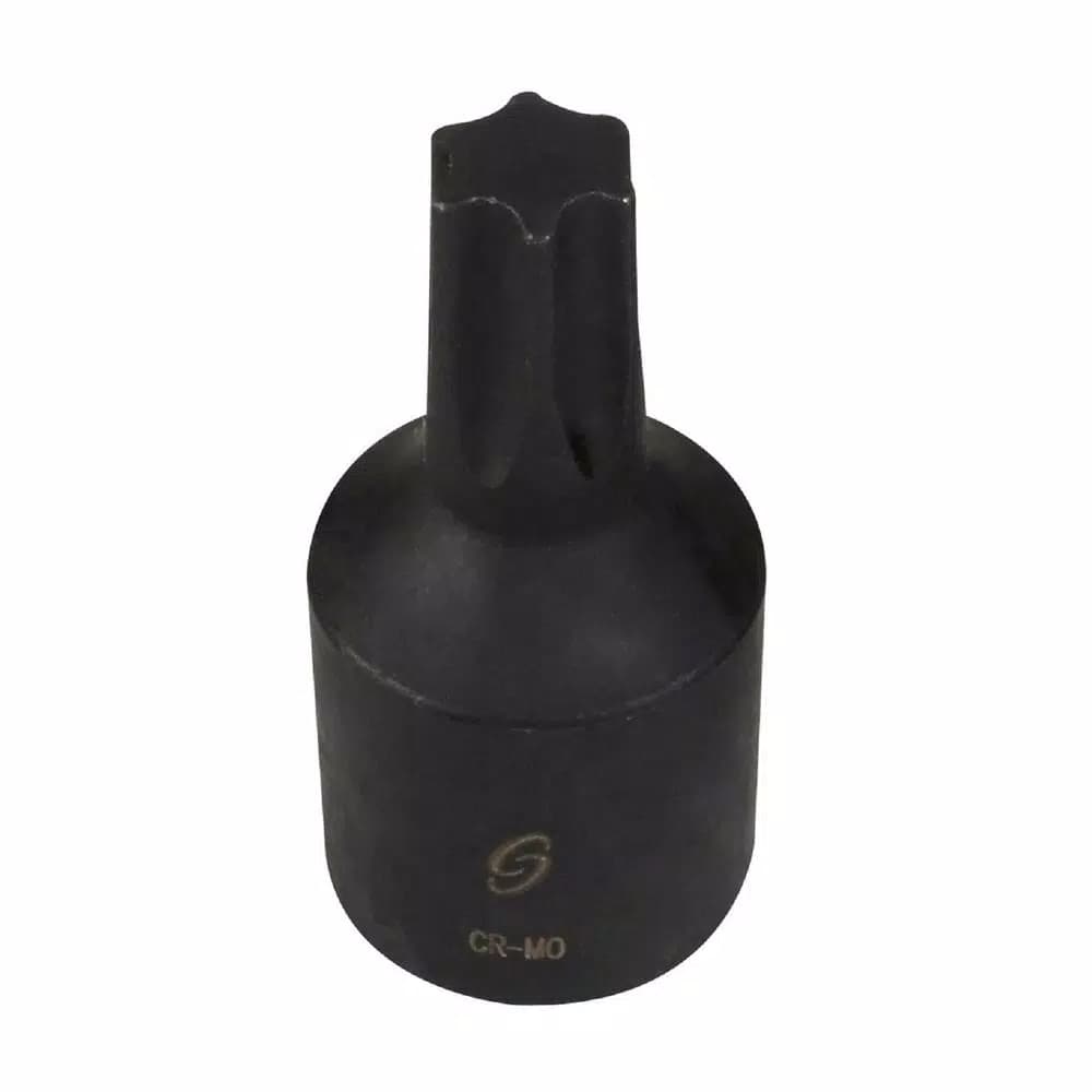SUNEX TOOLS T30 Torx Impact Star Male Socket, 3/8 in. Drive, Chrome Molybdenum Alloy Steel