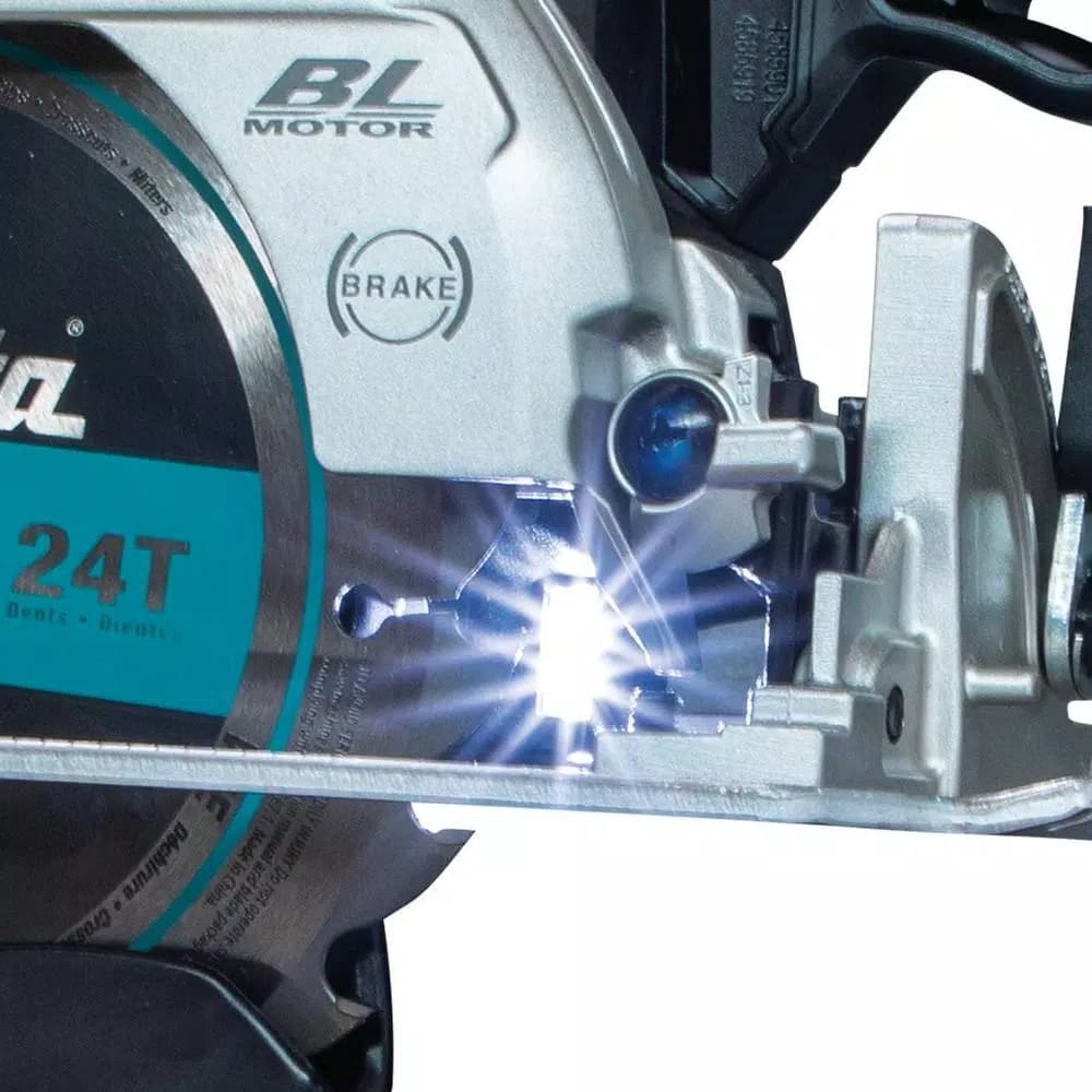 Makita 18V LXT Sub-Compact Brushless 6-1/2 in. Circular Saw with AWS, Tool Only
