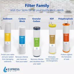 Express Water KDF Whole House Replacement Water Filter, 4.5 x 20 inch, Heavy Metal Removal thumbnail 5