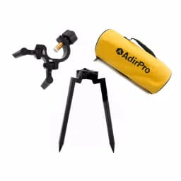 AdirPro 12 in. Mini Prism Bipod with 10 in. Aluminum Legs thumbnail 2