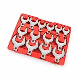 TEKTON 1/2 in. Drive Jumbo Crowfoot Wrench Set, 14-Piece (1-1/16 to 2 in.) thumbnail 3