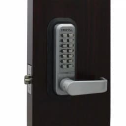 Unbranded LockeyUSA 2835 Marine Grade Mechanical Keyless Passage Lever Door Lock thumbnail 1