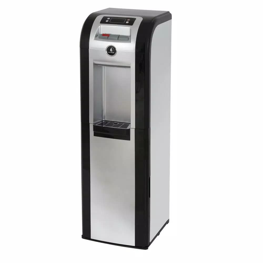 Vitapur ENERGY STAR Bottom Load Water Cooler Dispenser with Kettle Feature - Black/Platinum