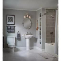Moen Banbury 18 in. Towel Bar, Spot Resist Brushed Nickel thumbnail 5