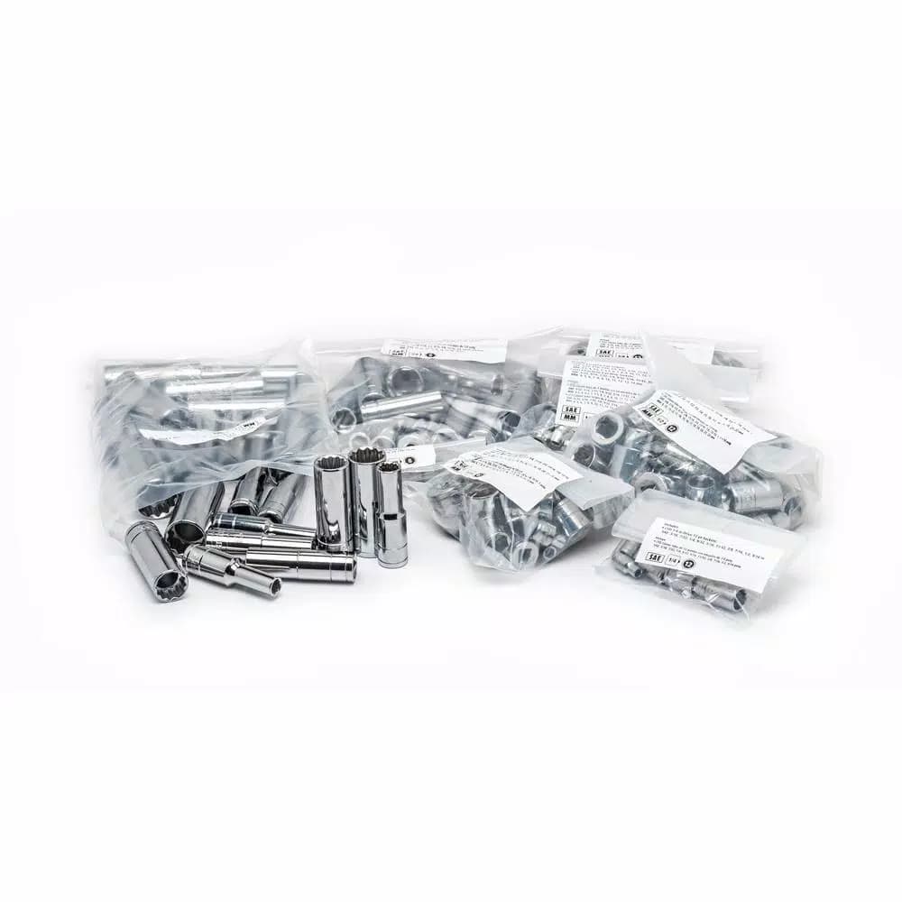 Husky 349-Piece Mechanics Tool Set with Bonus 1/2 in. Drive Torque Wrench