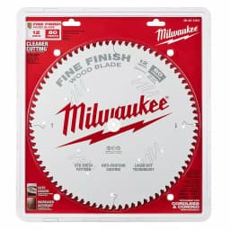 Milwaukee 12 in. 80-Tooth Fine Finish Circular Saw Blade, 1 in. Arbor thumbnail 5