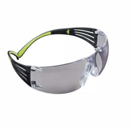 3M SecureFit 400 Series Safety Eyewear, Black/Neon Green, Anti-Fog, 3-Pack thumbnail 7