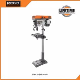 RIDGID 15 in. Drill Press with LED Worklight, 3/4 HP Motor, 12 Speeds thumbnail 2