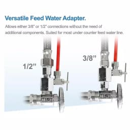 APEC Water Systems APEC RO-QUICK90 4-Stage Under-Sink Reverse Osmosis Drinking Water Filtration System thumbnail 12
