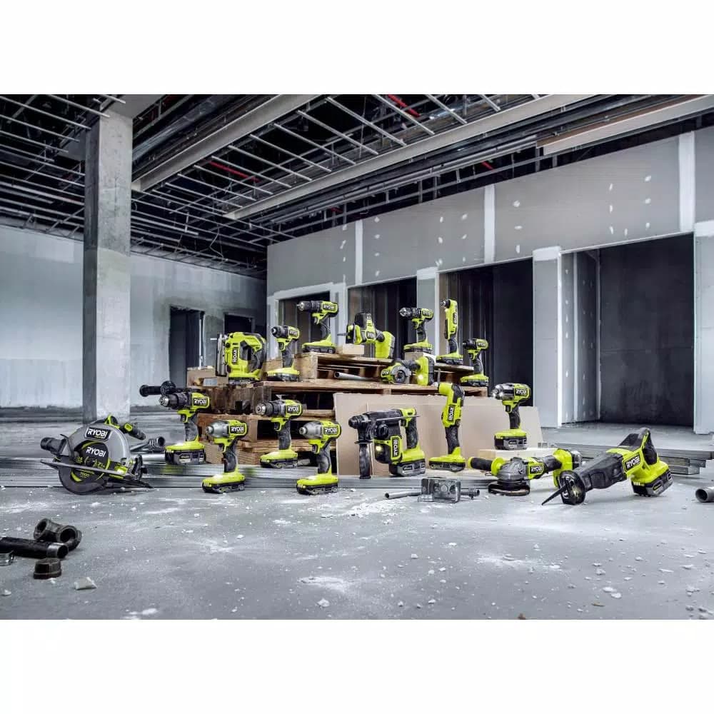 RYOBI 18V ONE+ HP Brushless 2-Tool Combo Kit: 1/2 in. Drill/Driver and 1/4 in. Impact Driver with (2) 2.0 Ah Batteries