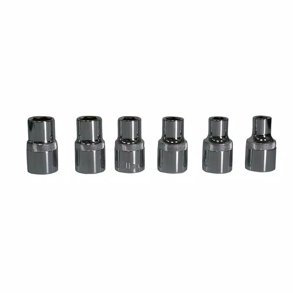 Best Value 1/2 in. Drive Metric Socket Set, 33-Piece