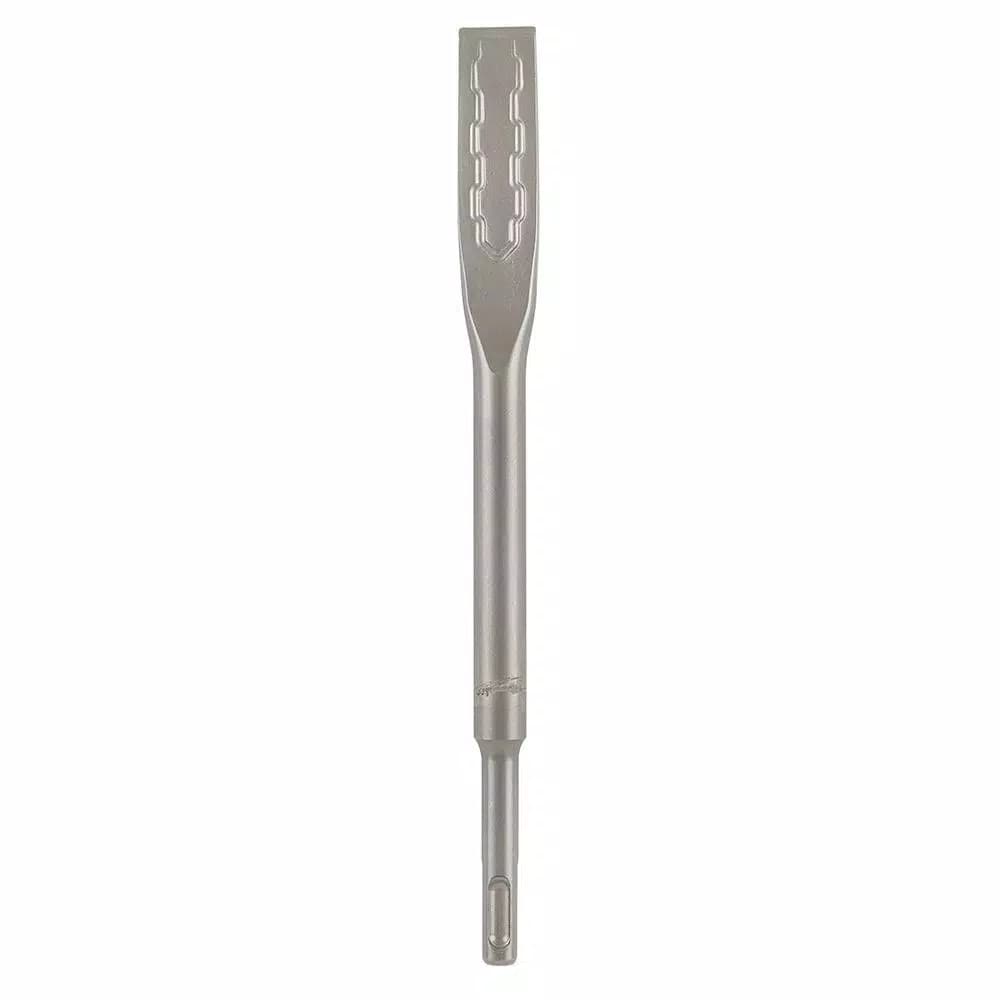 Milwaukee SDS-Plus SLEDGE 3/4 in. x 10 in. Flat Chisel, High-Grade Forged Steel