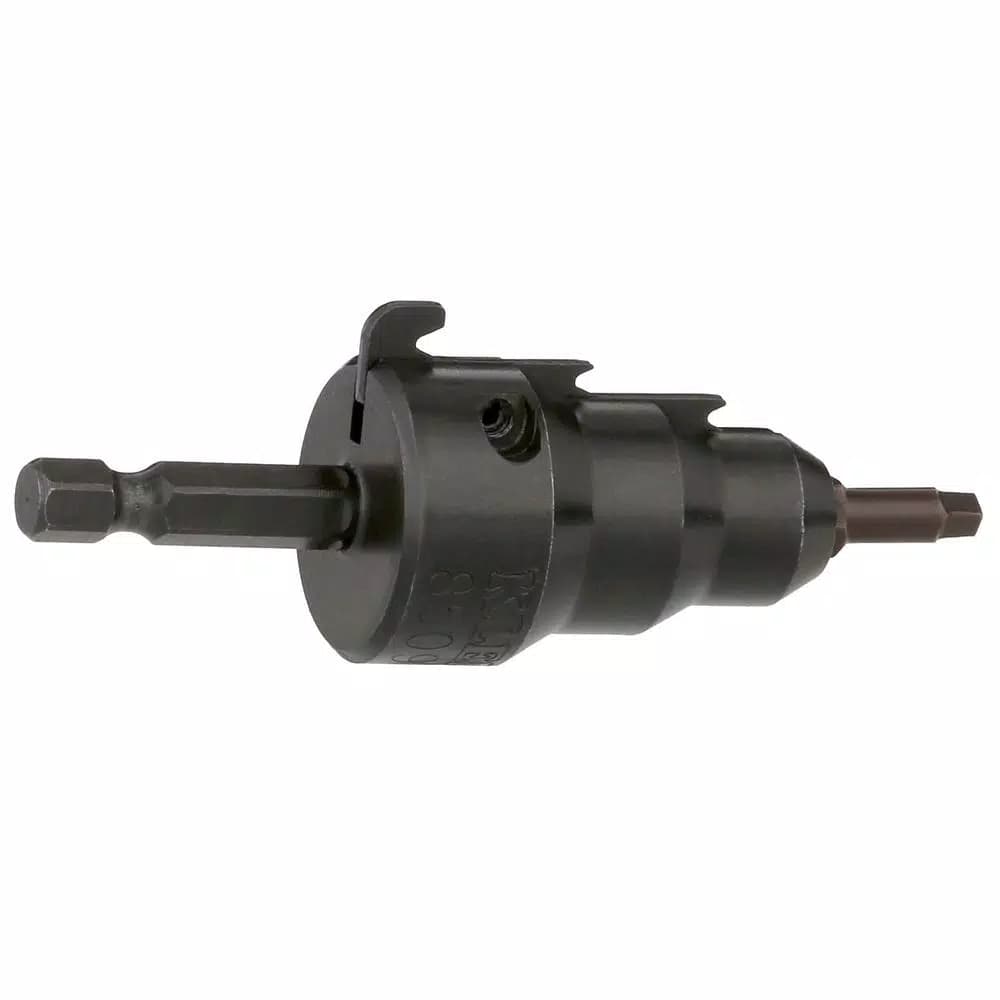 Klein Tools Conduit Reamer Drill Head with #2 Square Recess Bit for 1/2 in., 3/4 in., and 1 in. Conduit