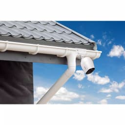 Wasserstein Weatherproof Gutter Mount for Arlo Pro, Ultra, Go, and Essential Cameras (White) thumbnail 3