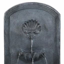 Sunnydaze Decor Seaside Lead Electric Powered Outdoor Wall Fountain, Coastal Shell Design thumbnail 5