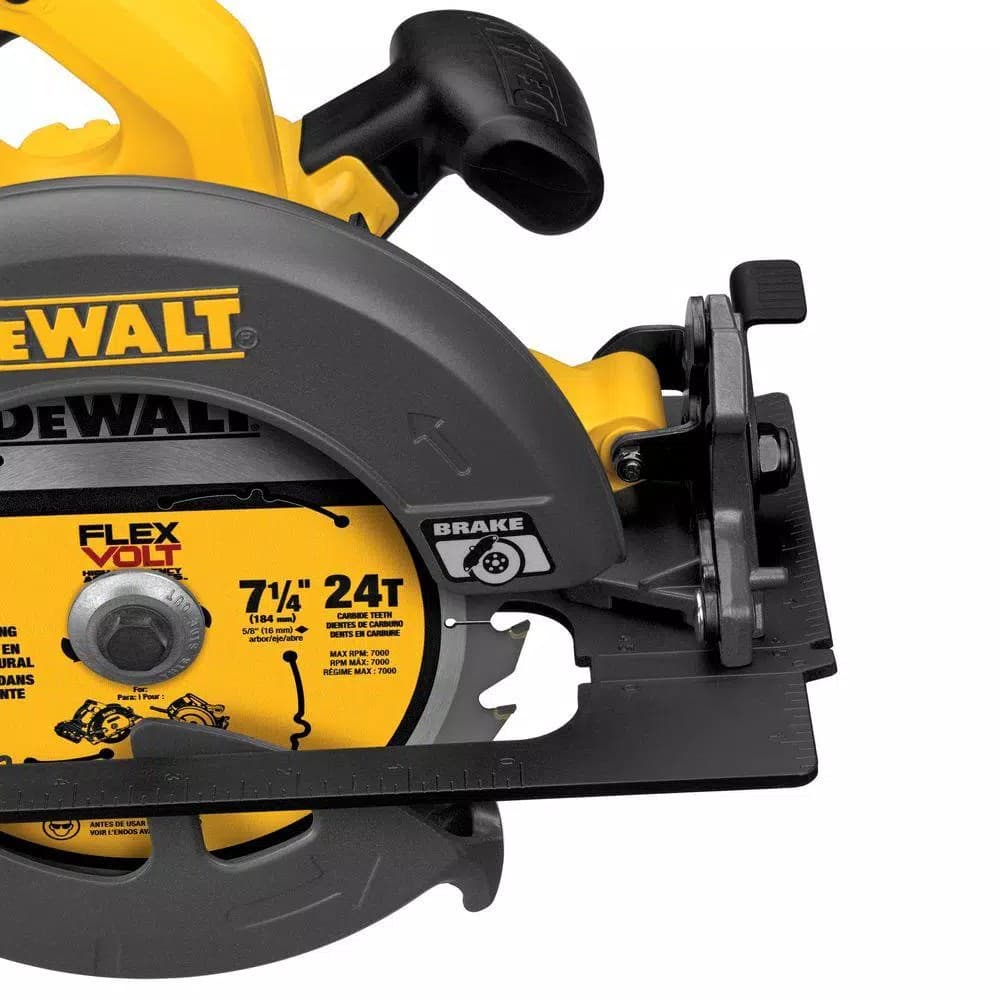 DEWALT DCS575T1 FLEXVOLT 60V MAX 7-1/4 in. Brushless Cordless Circular Saw Kit