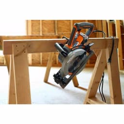 RIDGID 15 Amp 7-1/4 in. THRUCOOL Worm Drive Circular Saw thumbnail 7