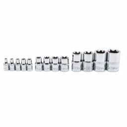 Husky 13-Piece E-Torx Socket Set, 1/4 in., 3/8 in., and 1/2 in. Drives thumbnail 2