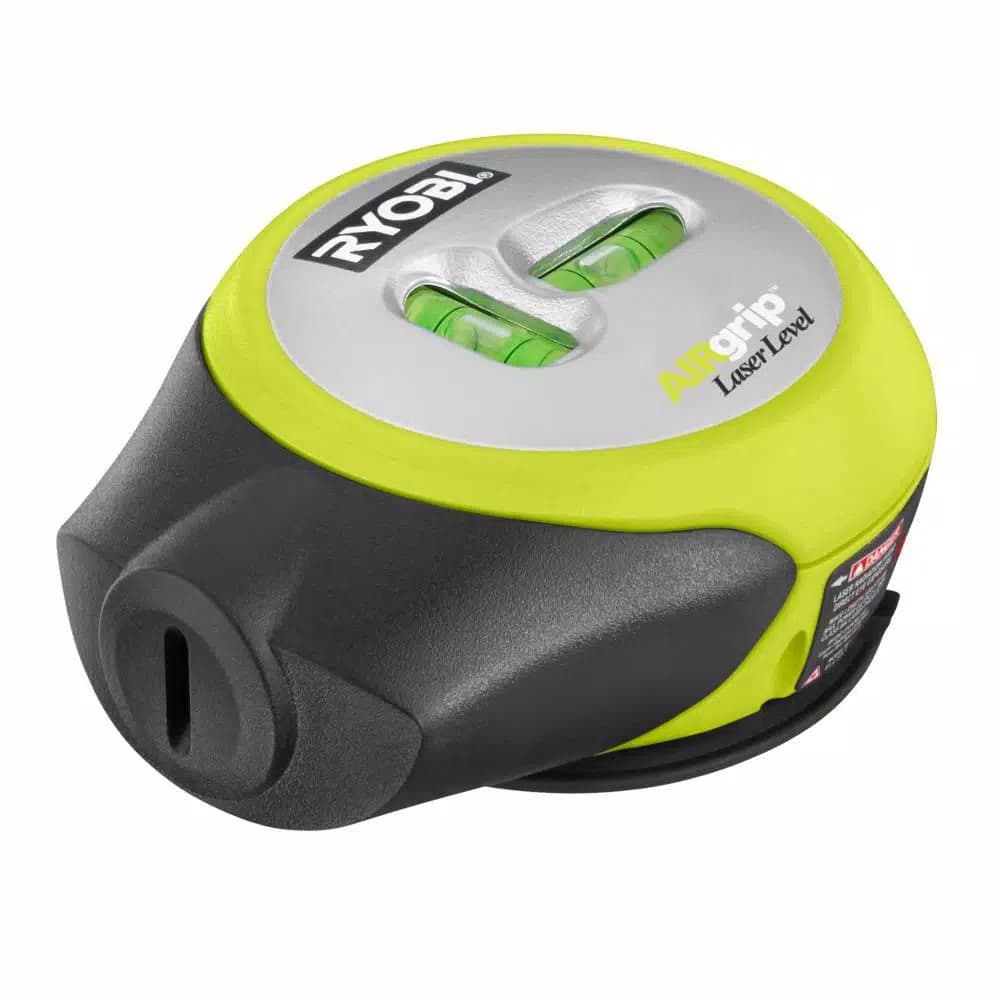 RYOBI AIRGrip Compact Laser Level, Red Beam, 20 ft. Range